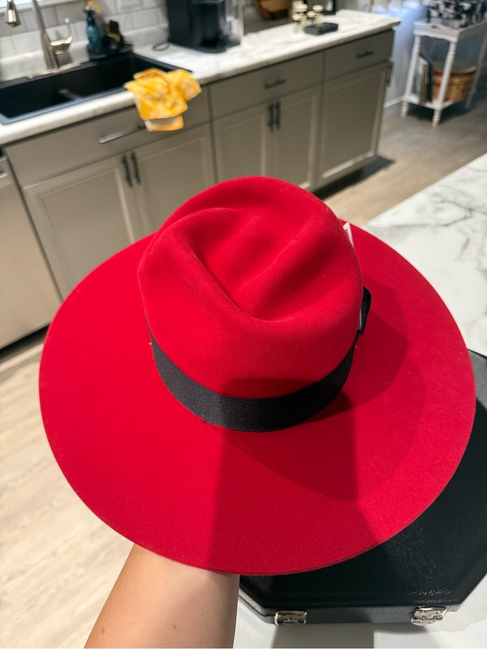 7x Red Maverick Western Wear Hat